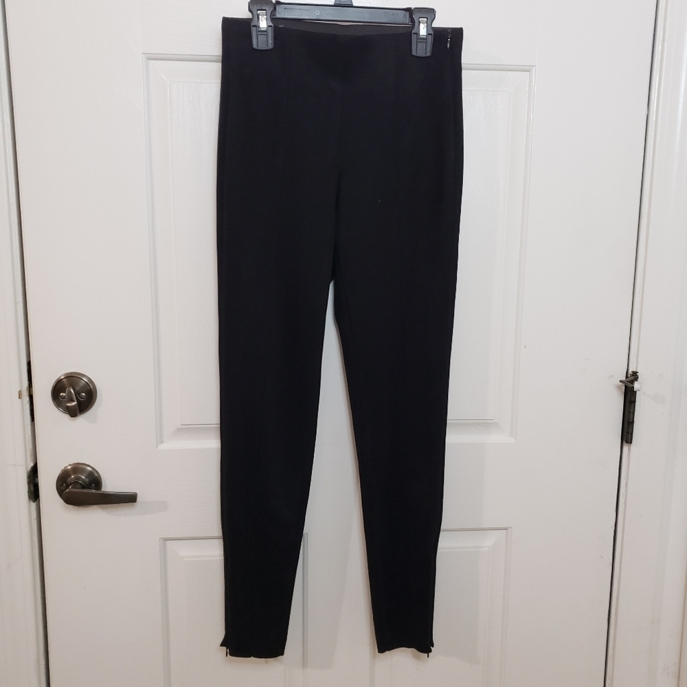 ZARA HI RISE LEGGINGS with zipper side slits